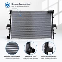 Condenseur en aluminium OE 10243154 pour BYD Atto 3 2020-2025, taille standard, système de refroidissement automobile avec garantie d'un an