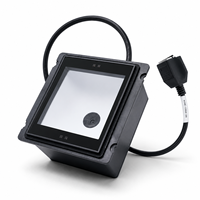 Lecteur QR et NFC intégré TOTINFO avec interface USB/RS232, garantie 1 an, noir, SDK, systèmes de contrôle d'accès intelligents E260N - En stock