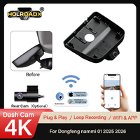 Holroadx Offre Spéciale Caméra de Tableau de Bord Avant 4K OEM pour Dongfeng Nammi 01 2025 2026 avec Application WiFi, Mode Parking et Vision Nocturne