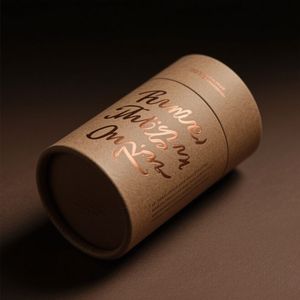 Custom Printing Cosmetic Perfume Bottle Essential Oil Bottle <b>Paper</b> Tube Round Cylinder <b>Box</b> Packaging Tubes for Candle - Product Image 2