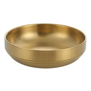 304 Stainless Steel Bowl Set Gold And Silver For Snack Condiment Rice Kimchi Party Use Solid Color 6511 - Product Image 3