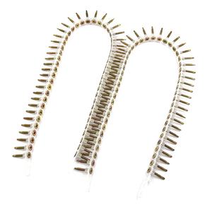 Vis pour cloisons sèches en plastique assemblées 50/boîte Point d'aiguille Installation rapide et facile Boîte à tête de clairon de système de mesure métrique/pouce 1000 - Product Image 5