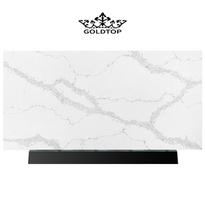 Piedra de cuarzo artificial pulida Goldtop 5069 Calacatta <span class=keywords><strong>Noval</strong></span> BY, losa impermeable para encimeras de dormitorio de cocina, respetuoso con el medio ambiente - Product Image 1