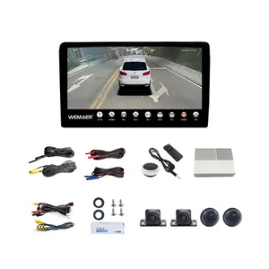 Wemaer OEM 360 Degree Car Camera System HD Color Reversing Aid Split Screen Panoramic Car Camera For Car Drives Reverses