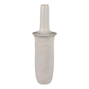 Vaso per Fiori in Ceramica Alto ed Elegante con Parte Superiore Svasata per Soggiorno e Ufficio - Product Image 1