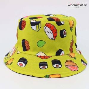 Landfond Accessoire Seau Chapeau Drôle Alimentaire Motif Unisexe Plage Soleil Chapeau <span class=keywords><strong>Esthétique</strong></span> Casquette De Pêche - Product Image 5