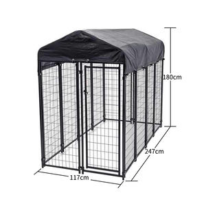 คอกสุนัขแบบโซ่เหล็กชุบสังกะสี,ขายตรงจากโรงงาน - Product Image 1