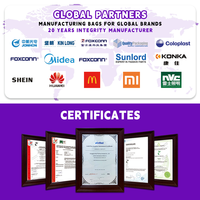 plastique anti-odeurs imprimée avec logo 3 5g 7g 14g 28g Tailles Sacs en mylar personnalisables 3 5 grammes Sacs en mylar