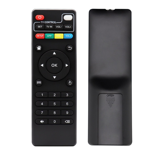 Remote Control for H96 Android TV Box Smart IR Remote Controller with KD Function for H96 Max Set Top Box