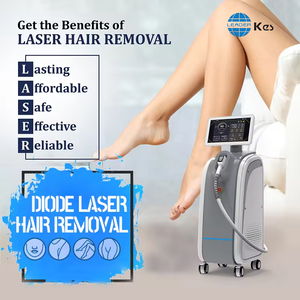 KES 808 Diode Máy tẩy lông bằng laser với 4 bước sóng 755nm văn phòng phẩm phong cách EU cắm sản xuất tại Trung Quốc - Product Image 2
