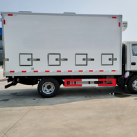 Chine 6 roues 12 tonnes bébé poussins Transport Van camion réfrigérateur nouvel état carburant Diesel Transmission manuelle automatique 4x2