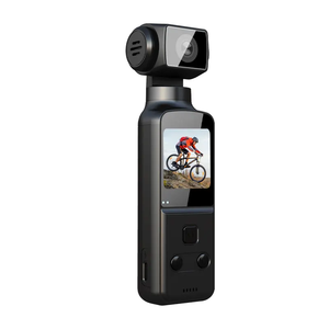 K1 4K Action <b>Camera</b> with External Microphone <b>Mini</b> Pocket Cam 270° Rotation Body <b>Camera</b> for Outdoor Sport Bike Travel - Product Image 5