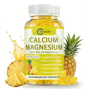 Gomitas OEM sin azúcar de calcio <span class=keywords><strong>y</strong></span> <span class=keywords><strong>magnesio</strong></span> <span class=keywords><strong>con</strong></span> <span class=keywords><strong>zinc</strong></span> <span class=keywords><strong>y</strong></span> vitamina K2 D3, suplementos para el sistema inmunológico <span class=keywords><strong>y</strong></span> el estado de ánimo para adultos - Product Image 1