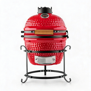 Parrilla de Carbón Cerámica Kamado KIMSTONE de 13 Pulgadas - <span class=keywords><strong>Asador</strong></span> de Mesa para Jardín, Patio y Balcón - Product Image 2