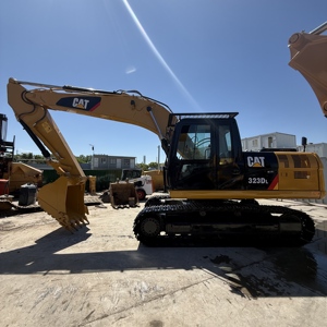 Excavadora de cadenas 323DL usada, máquina hidráulica para movimiento de tierras con motor Cummins de 22 toneladas para construcción y minería - Product Image 1