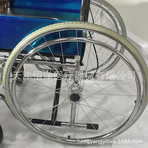 608 Fully <b>Reclining</b> Wheelchair Manual Steel Pipe For Elderly And Disabled - Product Image 2
