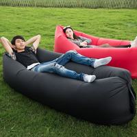 Sofá cama inflable de bolsillo para exteriores, colchón inflable portátil de inflado rápido para camping, festivales de música y reuniones familiares