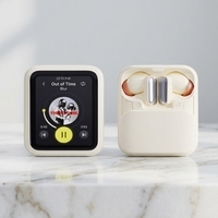 Écouteurs sans fil 6.0 semi intra-auriculaires avec réduction de bruit ENC, affichage numérique, commandes tactiles LED, étanchéité IPX5, faible latence, son Hi-Fi