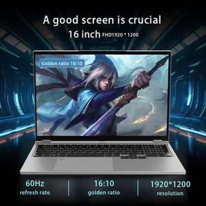 Nouvel ordinateur portable de jeu de 16 pouces GDDR6, Intel I7-9750H 9e génération, <span class=keywords><strong>RTX</strong></span> <span class=keywords><strong>3050Ti</strong></span>, carte graphique dédiée, Win 11, écran 16:10, 6 cœurs, 2,6 GHz, 60 Hz - Product Image 5