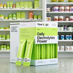 Eletrólitos em Pó Sabor Personalizado Pacotes para Hidratação Diária Bebidas Esportivas Preço de Fábrica Sachê em Caixa para Adultos - Product Image 6