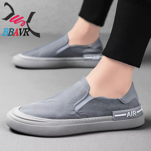 Chaussures plates décontractées en toile pour hommes, légères et résistantes, nouvelle collection automne 2020, idéales pour l'été et le printemps, vente en gros - Product Image 2