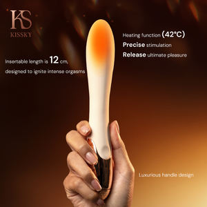 Vibrador Dildo Wand para Estimular el Clítoris y el Punto G en Mujeres, Vibrador para el Clímax Femenino - Product Image 3