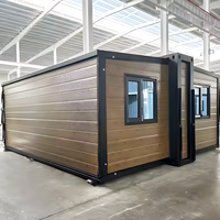 Maison préfabriquée prête à l'emploi de 3 chambres à coucher Maisons modulaires préfabriquées Maison en conteneur extensible Petites maisons Maison