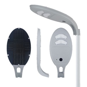 <b>Solar</b> Street Light 6M Aluminum Alloy 48LED Mono Si <b>Solar</b> Cell Wall Mount Outdoor <b>Lighting</b> - Product Image 1