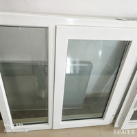 Fenêtres en PVC/UPVC, cadre en vinyle, étanches, résistantes au vent, ignifuges, design moderne, isolation thermique, adaptées à la maison et au bureau