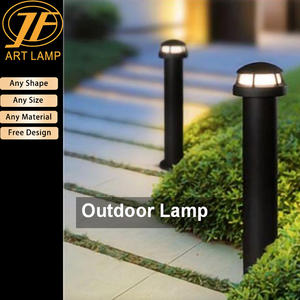 Lampe LED d'extérieur créative en aluminium, étanche IP65, alimentée en courant alternatif, pour villas, jardins et cours - Product Image 6