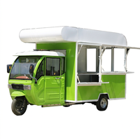 Kiosque mobile de restauration rapide en acier inoxydable pour snacks, hot-dogs et glaces, utilisation extérieure, garantie 2 ans, résistant à la rouille