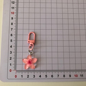 Pendentif de sac créatif en forme de fleur de gelée pastel, style Ins, mignon, ornement à suspendre pour sac à main, cadeau pour femme, articles de boutique - Product Image 4