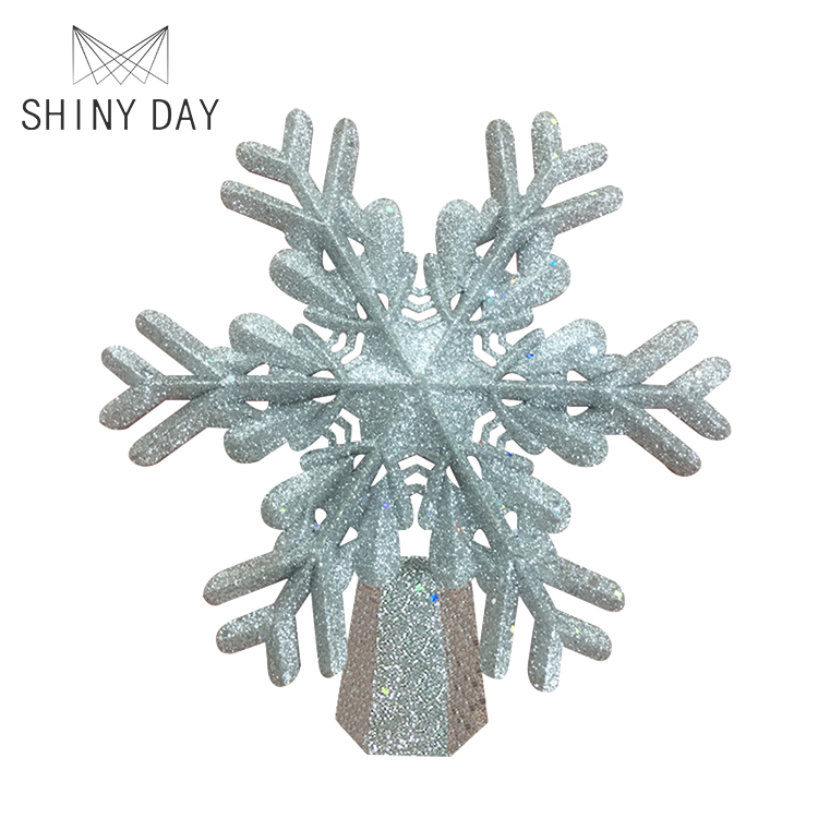 3D Whirligig, золотистая, синяя, серебристая проекционная лампа, украшение, рождественская елка, СВЕТОДИОДНЫЕ снежинки