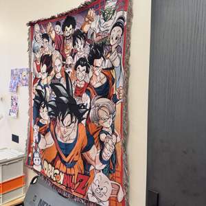 Nouvelle conception, couverture en polyester personnalisée, tapisserie tissée anime, jacquard, pour pique-nique, toutes saisons - Product Image 6