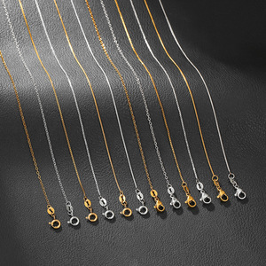 Chaîne de collier en acier inoxydable YANGRH, chaîne de clavicule réglable, style géométrique, bijoux pour usage quotidien - Product Image 1
