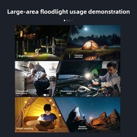 Lampe torche LED haute luminosité SFL1123 en ABS, rechargeable par USB, autonomie ultra-longue, indice de protection IP20 pour la survie en extérieur