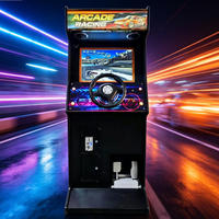 Borne de jeu de course automobile HD verticale pour adultes avec monnayeur, simulateur de conduite, équipement d'arcade commercial, machine de jeu de course de divertissement