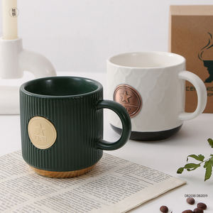 Großhandel Maßgefertigte Handgefertigte Künstlerische Trinkgefäße Handbemalte Tee-Kaffeetasse Keramik Kaffeetasse Becher - Product Image 2
