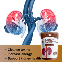 Tisane chinoise de marque aux herbes mélangées pour la santé rénale, nettoyage naturel des reins, sachets de thé de qualité supérieure en boîte