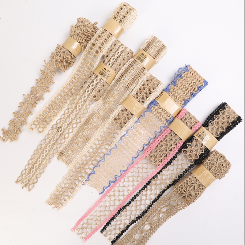 Оптовая продажа, натуральная джутовая Мешковина из гессианской ленты, винтажная деревенская Свадебная декорация, декор для стола, стула