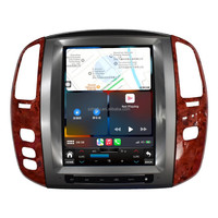 12,1-Zoll Tesla-Style Vertikaler Bildschirm Autoradio-Navigationssystem für Lexus LX470 2004-2007 Toyota Land Cruiser LC100 Android-Radio