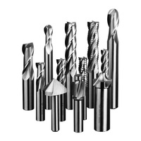 PULSTOOL Fraise à 4 dents et fraise à queue HSS haute dureté 60HRC, diamètre 1-25mm, pour aluminium, outils CNC personnalisables ODM/OEM