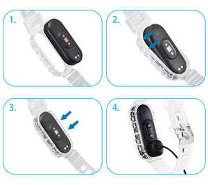 Correa de repuesto deportiva para Xiaomi <span class=keywords><strong>Mi</strong></span> <span class=keywords><strong>band</strong></span> 3, 4, 5, <span class=keywords><strong>6</strong></span>, transparente, TPU - Product Image 5