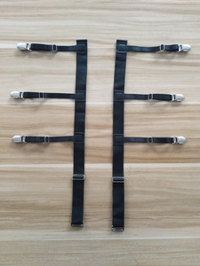 <span class=keywords><strong>Tirantes</strong></span> Elásticos Negros Antideslizantes <span class=keywords><strong>de</strong></span> Nailon para Camisa, para Hombres y Mujeres - Product Image 4