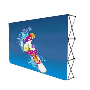 Premium 10x10ft Straight <strong>Popup</strong> X Stand 10x10ft <strong>Backdrop</strong> Display POP up Display Stand - Product Image 2
