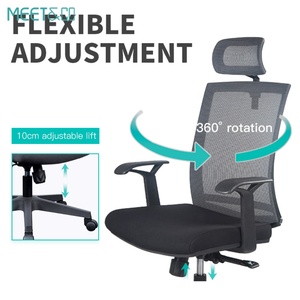 Silla de Oficina Ejecutiva Ergonómica Moderna de Alta Calidad en Cuero PU con Respaldo Giratorio y Función Plegable para Personal de Oficina - Product Image 3