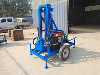 Foreuse à eau portable et puissante à moteur diesel pour puits, type tracteur, économique