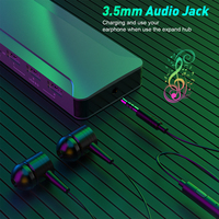 Station d'accueil Rocketek nouvelle génération 13-en-1 USB-C avec double écran, RJ45, lecteur de carte et caméra, concentrateur Type C 3.0 pour ordinateur portable avec USB 3.0