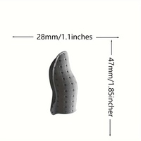 Protecteur de pouce noir avec plusieurs couleurs disponibles, manchons de doigts respirants et anti-transpiration pour les jeux mobiles et l'e-sport