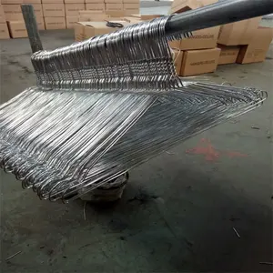 Cintre à linge Cintre en fil de fer galvanisé pour l'industrie Cintre en acier